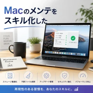 Macのメンテをスキル化した