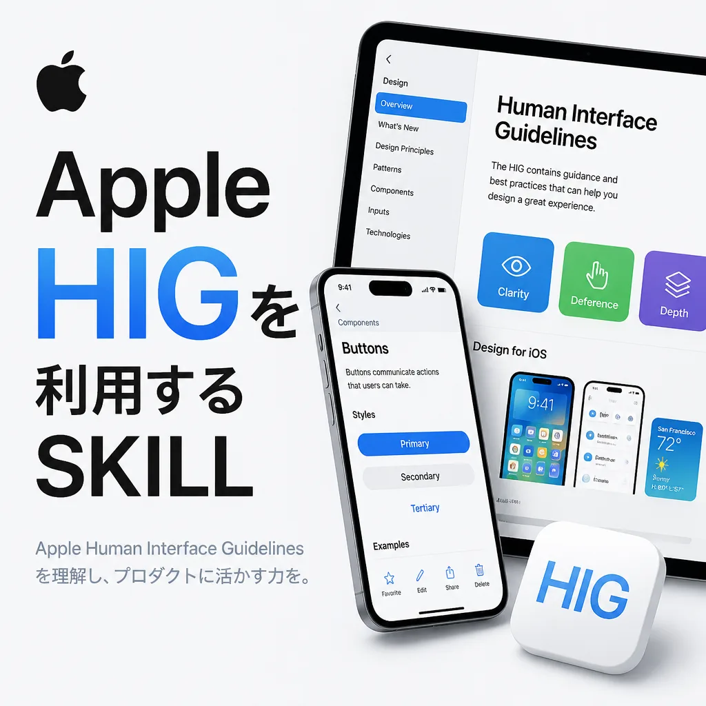 Apple HIGを利用するSKILL