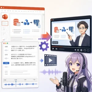 パワポから自動的にVOICEPEAKの音声付き動画を作る（更新）